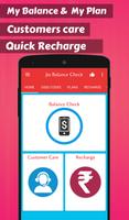 App for balance जियो recharge poster