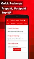 App for Vodafone Balance Check & Vodafone Recharge capture d'écran 1