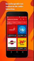 Radios de Colombia Plakat