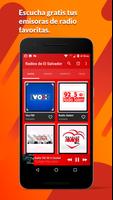 Radios de El Salvador โปสเตอร์