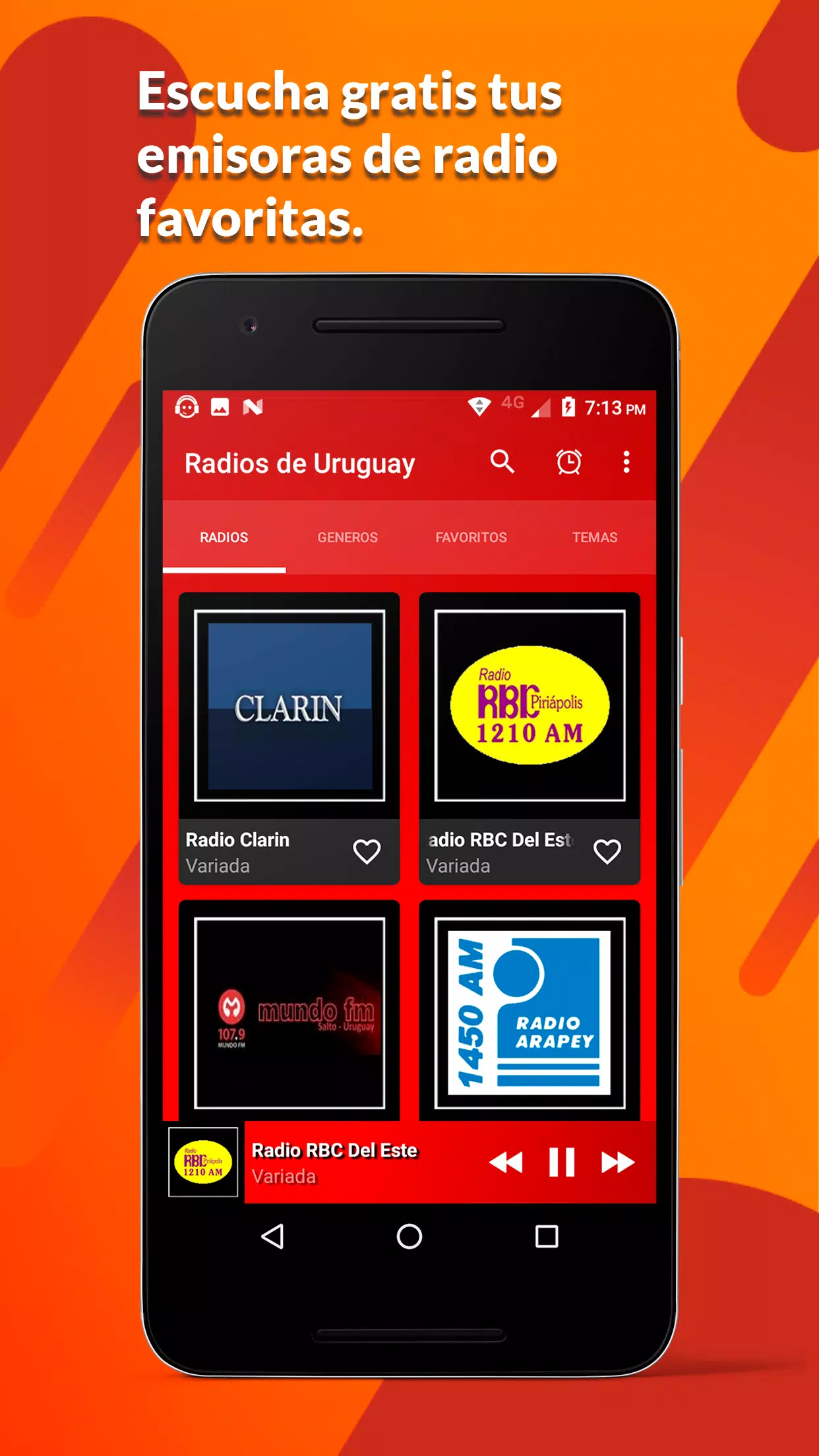 Descarga de APK de Radios de Uruguay para Android