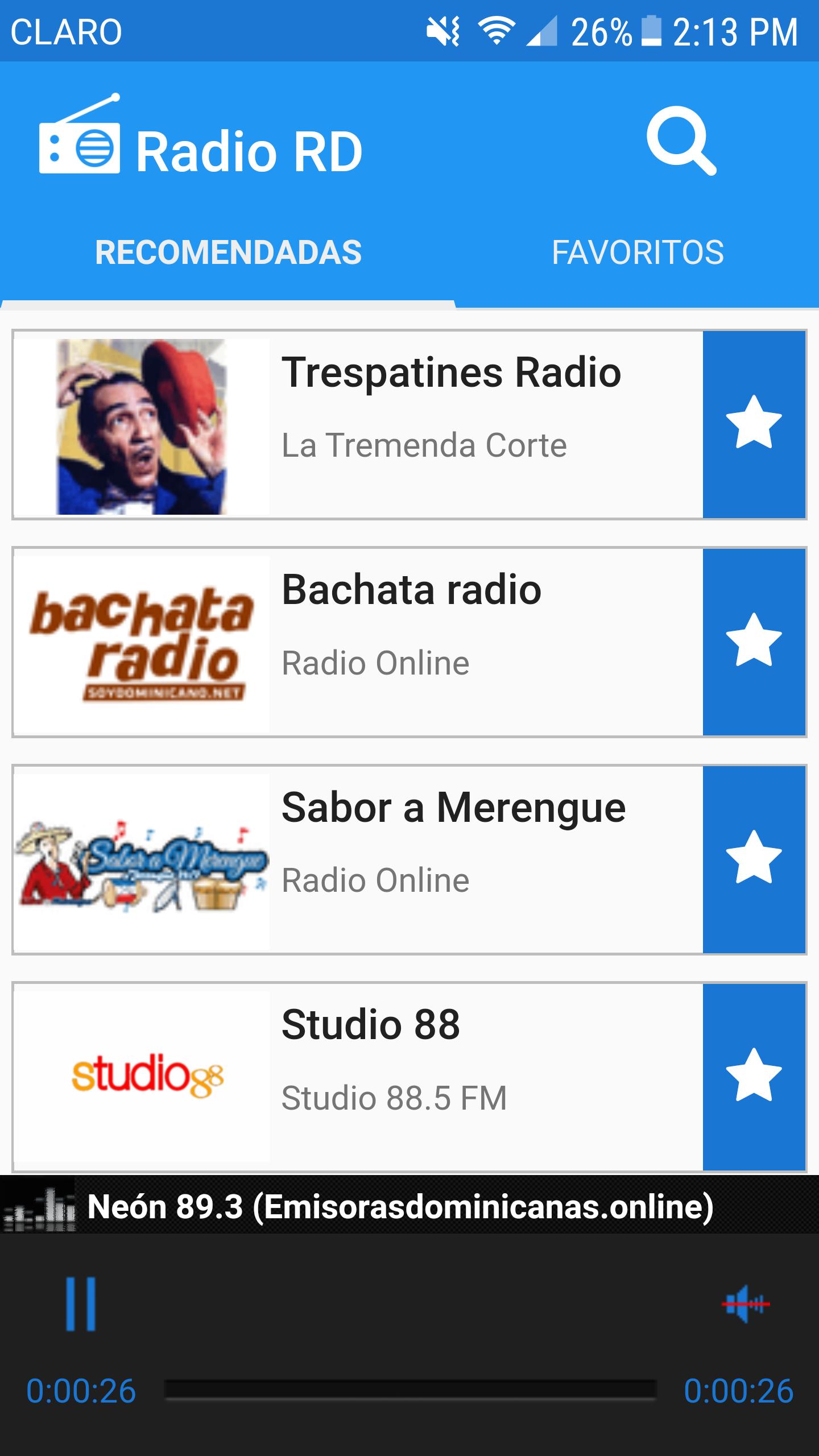 Emisoras Dominicanas - Radio RD - FM & AM en Vivo APK pour Android  Télécharger
