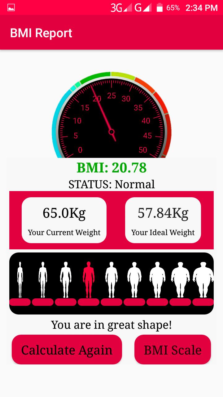 Bmi Calculator Body Shape For Android Apk Download