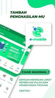 E-Mobile - Agen Pulsa, Kuota & PPOB Termurah স্ক্রিনশট 1