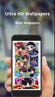 Cute BTS Chibi Wallpaper スクリーンショット 2