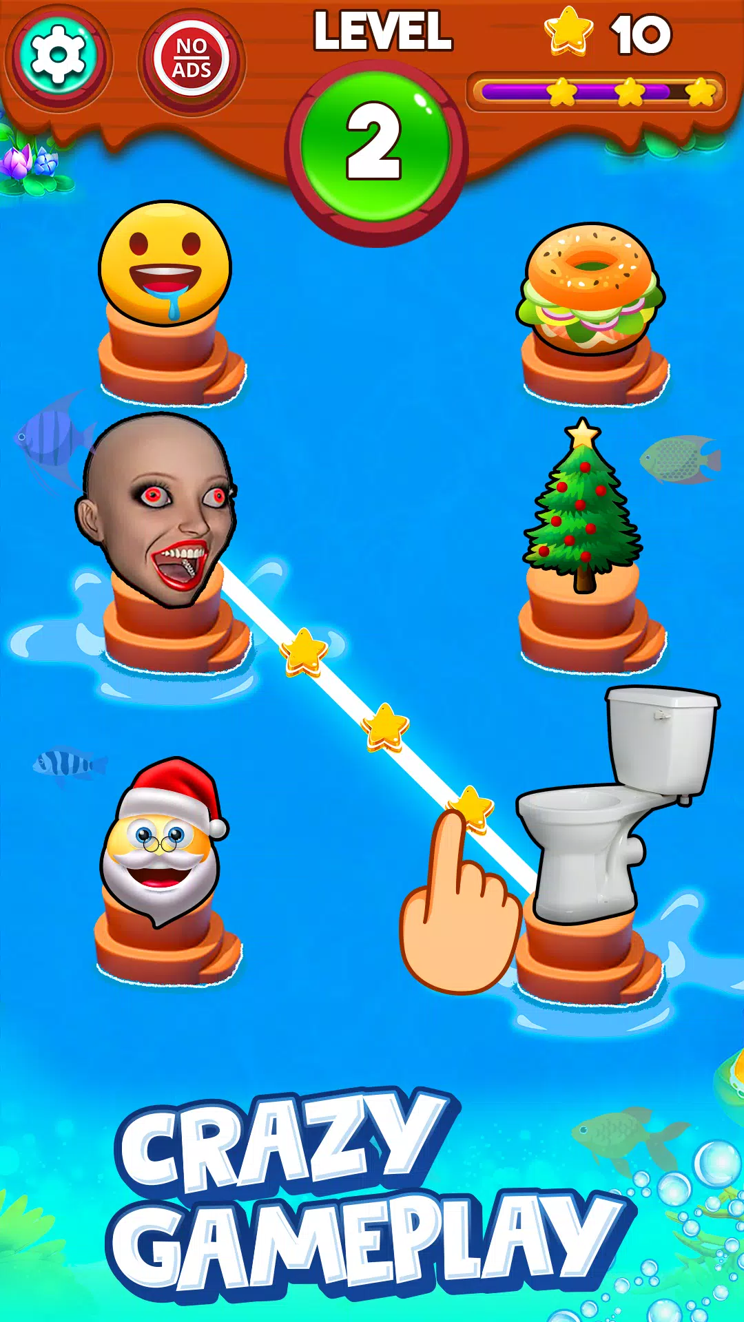 表情符号拼图:表情符号配对游戏