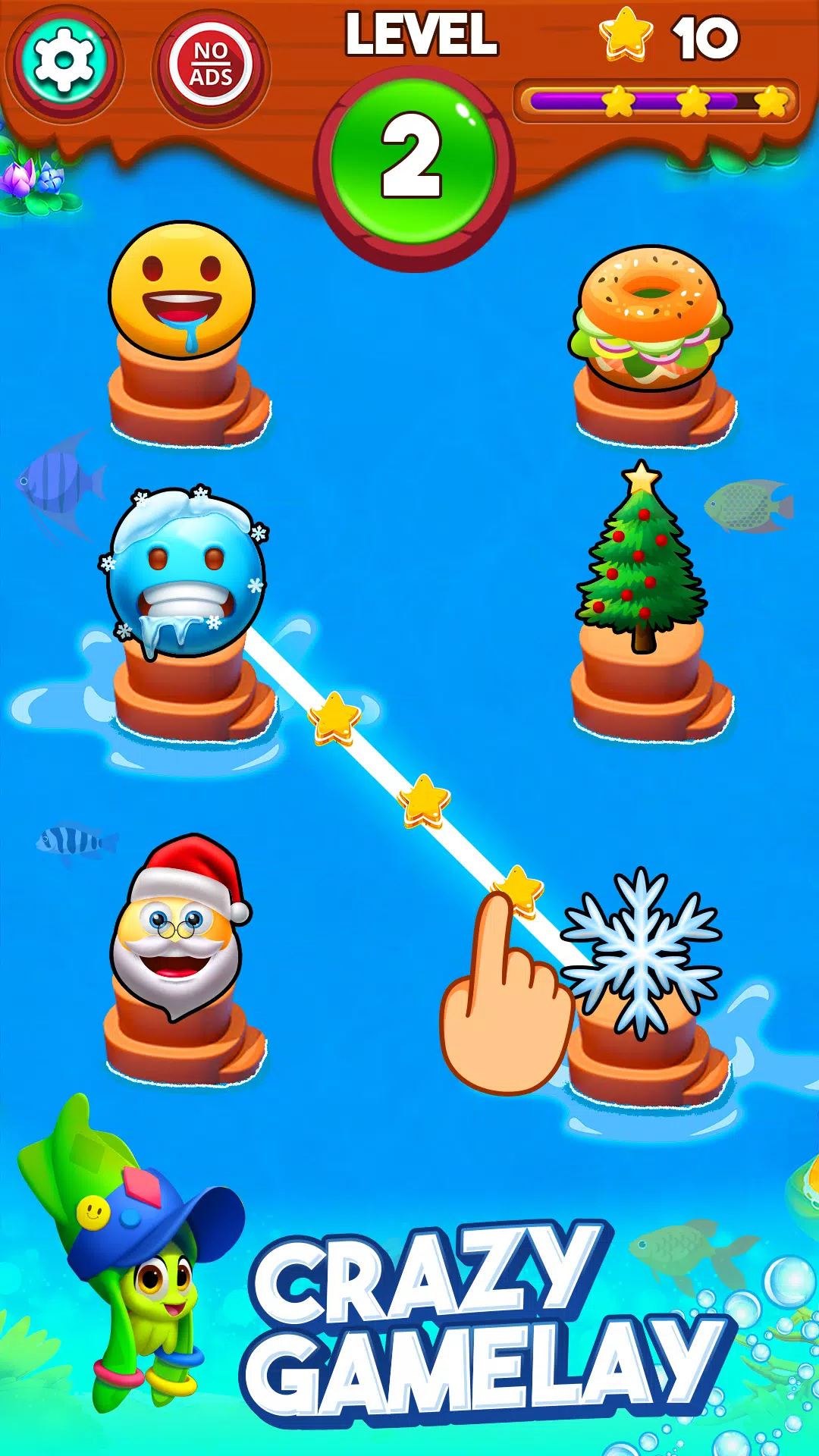 表情符号拼图:表情符号配对游戏