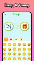 Emoji Kitchen - DIY Emoji Mix تصوير الشاشة 1