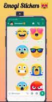 Animated Stickers Emoji Heart poster