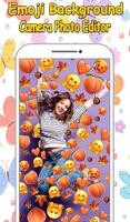 Emoji Background Photo Editor Poster