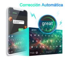 Teclado Emoji - GIFs, Fonts captura de pantalla 3
