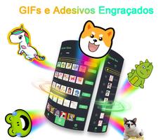 Teclado Emoji - Emoticons, GIF imagem de tela 2