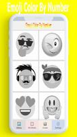 Emoji Cor pelo número, emojis  Cartaz