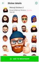 Emoji & Memoji Stickers for WhatsApp WAStickerApps capture d'écran 3