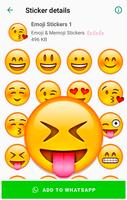 Emoji & Memoji Stickers for WhatsApp WAStickerApps Affiche