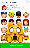 Emoji & Memoji Stickers for WhatsApp WAStickerApps capture d'écran 2