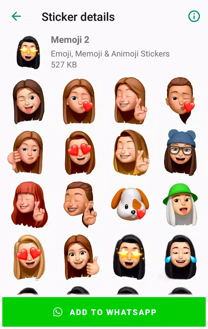 下載Emoji & Memoji Stickers for WhatsApp WAStickerApps的安卓版本