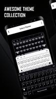 Black And White Keyboard ảnh chụp màn hình 2