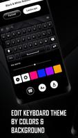 Black And White Keyboard ảnh chụp màn hình 3