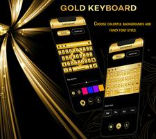 Gold Keyboard captura de pantalla 3