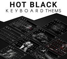 Black Style Keyboard captura de pantalla 1