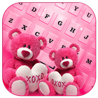 Lovely Teddy Keyboard icono