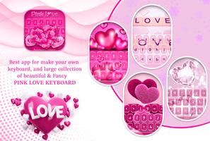 Pink Love Keyboard-poster