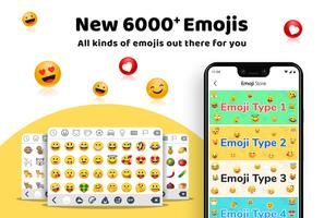 Emoji Keyboard スクリーンショット 1