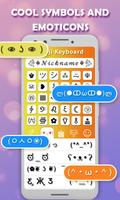 Emoji Keyboard: LED Themes, Cool Emoticon & Symbol ภาพหน้าจอ 2