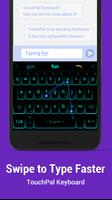 برنامه‌نما TouchPal Keyboard for HTC عکس از صفحه