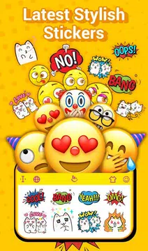 TouchPal Emoji Keyboard: AvatarMoji, 3DTheme, GIFs