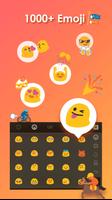 觸寶輸入法國際版 TouchPal Emoji Keyboard 表情符號，貼紙和主題 Emoji 海報