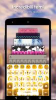 1 Schermata Tastiera TouchPal Emoji -Emoji, adesivi, GIF, temi