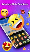 Teclado TouchPal Emoji- Emoji, adesivos& temas Cartaz