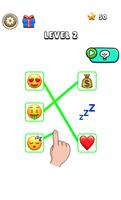 Emoji Connect Puzzle : Matching Game captura de pantalla 2