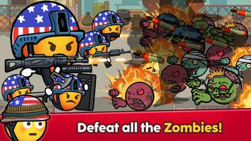 Emoji vs Zombie: Merge Battle تصوير الشاشة 2