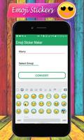 Emoji Letter Sticker Maker – Emoji WAStickerApps imagem de tela 2