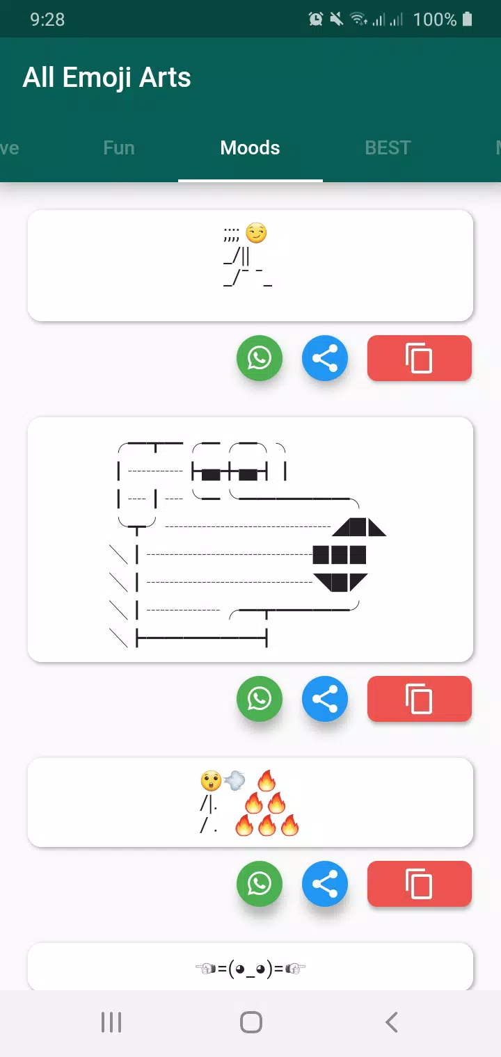 Funny Emoji Art Copy And Paste