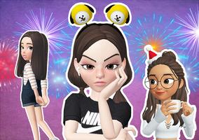 3D avatar creator, Emoji maker imagem de tela 3