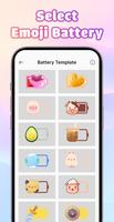 Emoji Battery: Widget Bar اسکرین شاٹ 1
