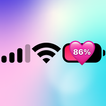 Emoji Battery Status Bar