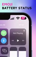 Emoji Battery Status Bar capture d'écran 1