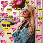 Emoji Hintergrund Für Bilder Zeichen