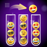 Emoji Sort Puzzle Master Game أيقونة
