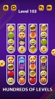 Emoji Sort Puzzle Master Game تصوير الشاشة 2