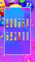 Emoji Ball Sort Puzzle 3D imagem de tela 3