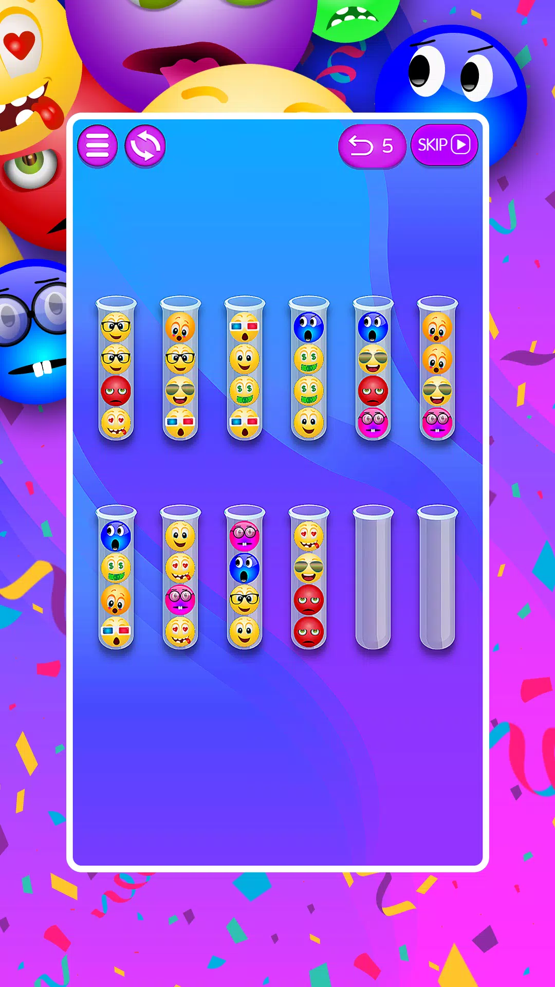 Emoji Ball Sort Puzzle 3D for Android - APK Download
