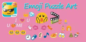Puzzle Fun Art-Emoji Keyboard