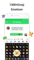 برنامه‌نما Emoji keyboard - Cute Emoji عکس از صفحه