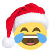 Christmas Emoji Funny Sticker